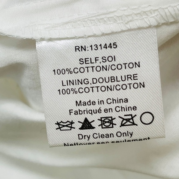 Whit Two for Anthropologie Broderie Anglaise Shift ~ Size 12 - Picture 6 of 6